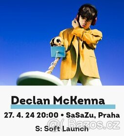 Declan McKenna /Praha SaSaZu - prodám vstupenky.