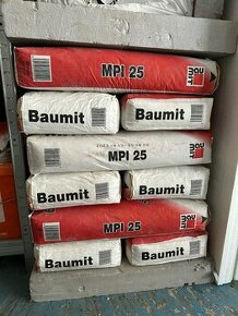 Baumit mpi25 jednovrstvá strojní omítka