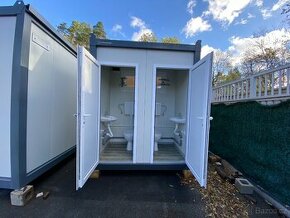 Nová WC + WC sanitární buňka / kontejner (čisté WC) AKCE