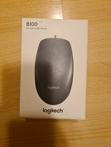 Logitech B100 Optical USB Mouse černá nová nepoužitá