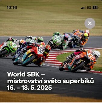 SBK - VÍKEND - 16.-18.5.2025