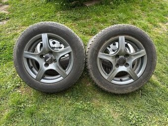 Prodám alu kola 4x100 r14 - 1
