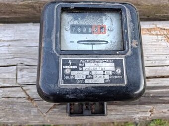 Elektroměr Siemens 1940