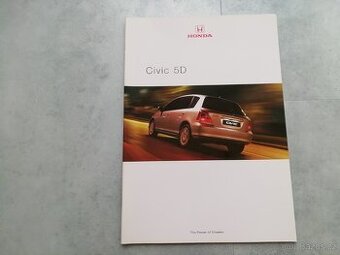 Honda Civic 7G, 7GEN 2001 - 2005 CZ katalog - doprava v ceně