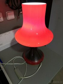 Stolní skleněná lampa Štěpán Tabery OPP Jihlava