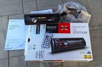 Rádio SONY GT470UM