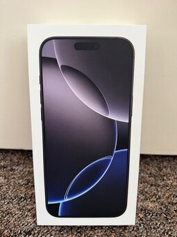 Apple iPhone 16 Pro Max 512gb Black Titanium. 2 roky CZ zar.