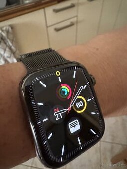 Apple Watch 9 45mm graphitte steel