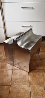 Box na dřevo, hliník