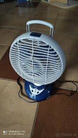 Ventilátor aku + 220v Solac