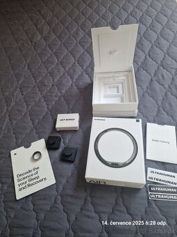 Prsten Ultrahuman Ring Air vel. 11 – Raw Titanium-v záruce