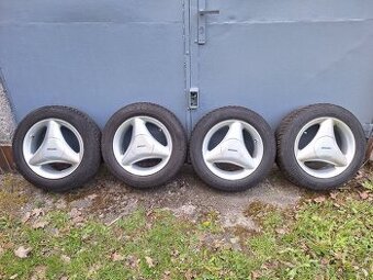 Alu disky 4x100, 8Jx14H2 ET38 s letními pneu 175/65 R14