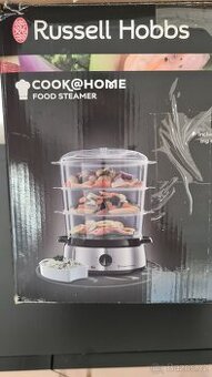 Parní hrnec Russell Hobbs 9 l stříbrný/šedý 800 W