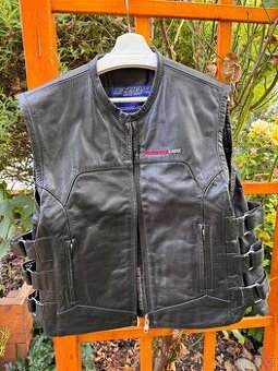Kožená vesta na moto Nazran Blade vel. Xl/XXL