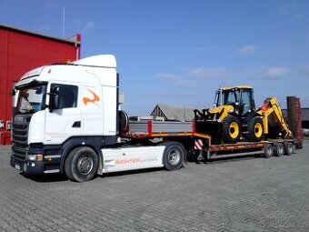TAHAČ NÁVĚSŮ SCANIA R410, EURO 6 + hydraulika