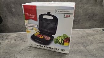 Multifunkční gril "De Gusta" 5v1 Nerez.