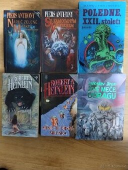 Fantasy a Scifi knihy 11 -Anthony, Heinlein