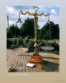 Originální váhy spravedlnosti