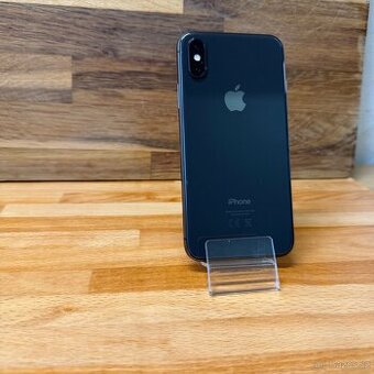 IPhone XS 64GB, černý, 100% baterie (12 měsíců záruka)
