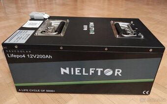 Baterie, akumulátor  200Ah /12V - LiFePO4 , integrovaná BMS