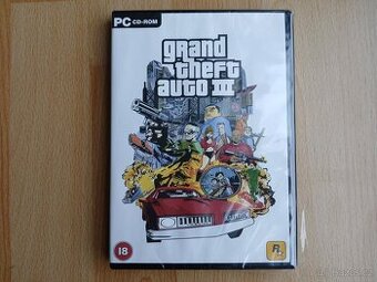 PC hra Grand theft auto III zabalená