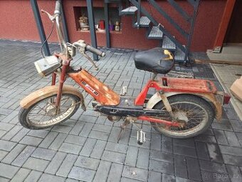 Babetta 207 s kartičkou, červená, původní 2.