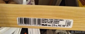 Rohová lišta 40x40 PVC