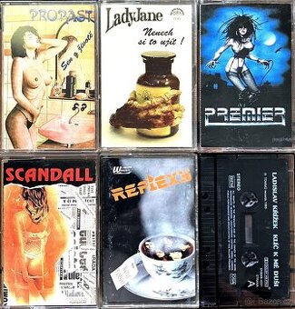 KAZETY ČESKÝ ROCK A METAL