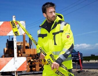 Engelbert Strauss výstražná reflexní zimní bunda XXL