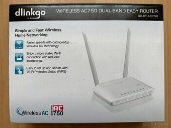 WiFi router D-Link GO-RT-AC750