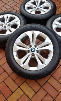 Letní sada BMW 5x112 R17 pneu 225/55/17 také vozy Mercedes