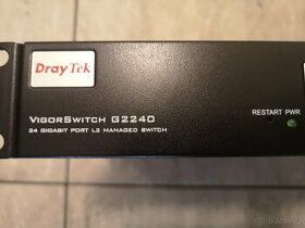 Switch Vigor Draytek 2240 - L2 managed, 24 gigabit + 4SFP - 1