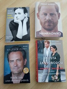 knížky D.Moore, M. Perry, princ Harry