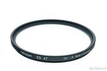 filtr Heliopan ES 67 UV – 0 Made in Germany – UV ochranný fi
