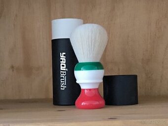 Štětec na holení YAQI Freedom Italian Flag Cashmere