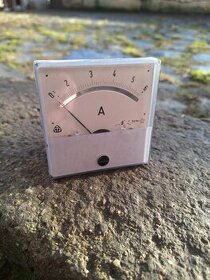 panelový Ampérmetr 75/100/500A měření proudu - 1