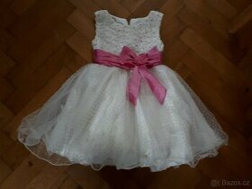 Šaty svatební, družička, princezna - 4 roky