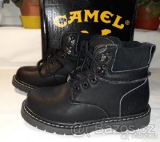 Boty CAMEL pravá kůže, vel. 37 ,38, 39.