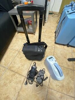 Kyslíkový přístroj - mobilní na baterii - váhá 3,2 kg