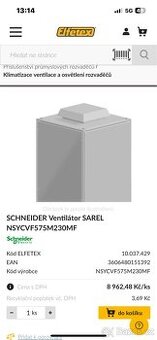 Ventilátor Sarel Schneider