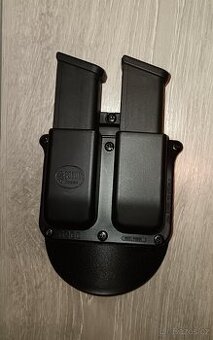 Pouzdro dvojité pro dvouřadý zásobník 9mm GLOCK,CZ