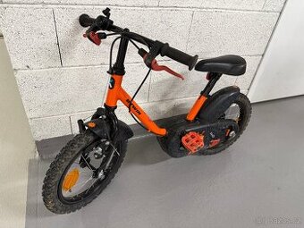Dětské kolo - 14” BTWIN + kolečka