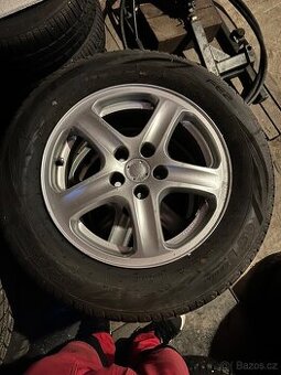 Alu kola 5x100 s pneu 195/65 R15