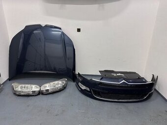 Citroen C5 II X7 přední část kapota nárazník světla