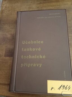 Učebnice tankové technické přípravy-1964