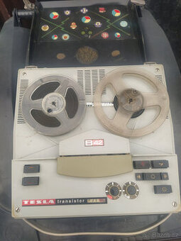 retro kotoučové magnetofony Tesla B42 , B46