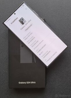 Samsung Galaxy S24 Ultra / 256GB / V záruce do 8/2026.