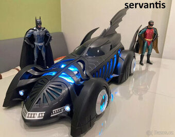 JazzInc Batman Forever 1995 Batmobile v měřítku 16 Ultimate