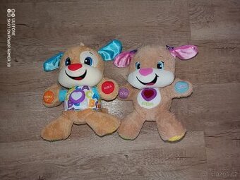 Mluvící pejsek a jeho sestřička Fisher Price