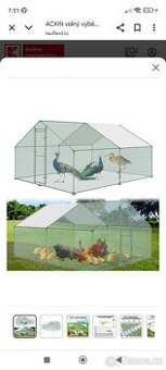 Voliéra 3x4x2m